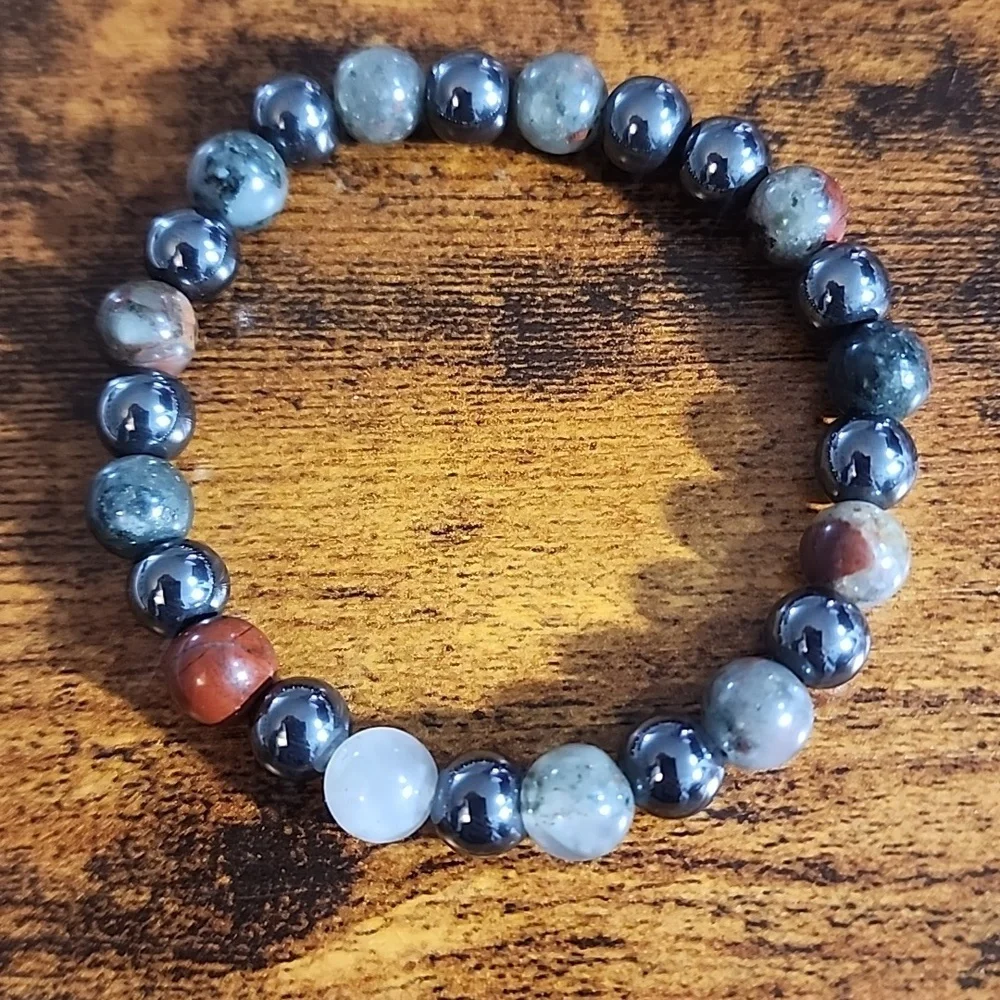 Handmade turquoise anxiety welcome